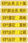 会計：辻倉弥生